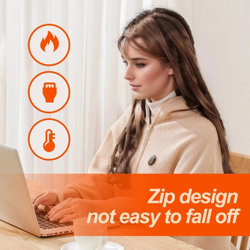 🎄LAST DAY 49% OFF🔥Portable Heated Blanket Shawl